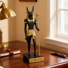 Anubis Statue Egyptian Mythology Resin Figurine Ancient Egypt God Home Decor