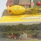 Vtg Fishing Lures Lot New Old Stock Mint Cond Lures Boxes Very Good Cond 