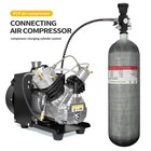Tuxing 4500psi Pcp Air Tank 4 7l Carbon Fiber Hpa Tank With Valve For Rifle Gun