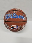 2024-2025 Okc Thunder Nba Champs Team Signed Basketball Shai Gilgeous-alexander