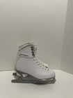 Jackson Ultima Js180 Ladies Softskate Figure Skates  White Fleece Lining