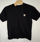 Lot Of 3 Carhartt Mens Size L Short Sleeve T Shirt Original Fit Gray Black Blue