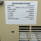 Kohler 30reozk 30 Kw Diesel Generator 120 240v 1ph Sound Enclosed 203 Gal Tank