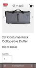 Mavii 28    Collapsible Costume Rack Dance Duffel Bag