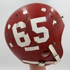 Vintage Riddell Early 1970s Kra-lite Ii Football Helmet Red Size 7-1 4