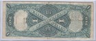 1917  1 One Dollars Horse Blanket Legal Tender  Fine