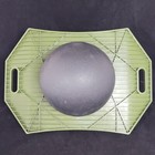 Flybar Pogo Ball Toy Jump Trick Bounce Pogo Board For Kids - Camo Green   Black