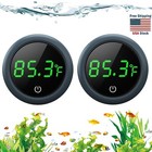1 2pcs Aquarium Digital Thermometer Led Fish Tank Temperature Gauge Touch Screen