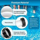 1 5  X 59  Pool Pump Hose 2pk For Intex Coleman Filter Pumps 1 5k-2 5k Gph