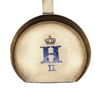 Imperial Russian Silver Spoon Cloisonne Enamel Cipher Crown Tsar Nicholas Ii Ru