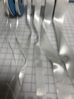 White Double Sided Satin French Ribbon  7 Widths To Choose From   3 Yards 