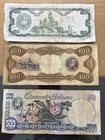 Lot Of 3 Venezuela Banco Central De Venezuela Banknotes Very Nice Condition L107