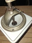 Vintage Leinbrock   s Ideal Porcelain Coffee Grinder Tabletop Mill