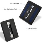 Tripod Camera Quick Release Plate For Sachtler Fluid Head Touch Go Plate