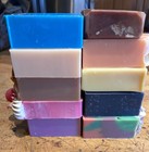 Artisan Soap Close Out Bundle 5 Pounds Handmade Various Scents   Unscented