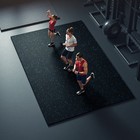 4 x6  Gym Flooring Rubber Heavy Duty 6mm Thick Home Gym Exercise Mats Nonslip 