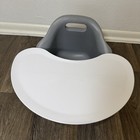 Upseat Baby Floor Seat Booster Chair For Sitting Up W  Removable Tray And Buckle