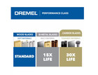 Dremel Mm485bu 1-1 2 In  Universal Carbide Blade - 3 Pack