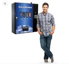 Slim Drinks Vending Machine  Wall Mounted Cooler Drinks Vending Machine