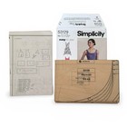 Simplicity Sewing Pattern S3129 Misses  14-22 Tiered Dresses Side Zip Uncut 2025