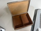 Antique Sterling Silver Box With  cadwalader Crest 