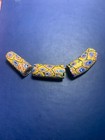 Antique Venetian - African Trade Beads - Large Millefiori Italian Glass  b173 