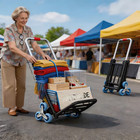 680lb Folding Hand Truck Stair Climbing Cart Heavy Duty Dolly Luggage Grocery