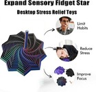 3d Printed Expanded Sensory Fidget Star Shaped Relax Fidget Spinner