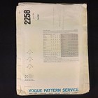 Vogue American Calvin Klein Pattern 2258 Size 16 Mens Shirt With Tails