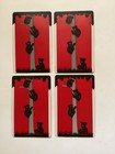  4  Vintage Art Deco Playing Cards   Bear Cubs