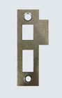3-1 4  Antique Brass Door Strike Plate Latch For Mortise  Vintage  Solid Bras   