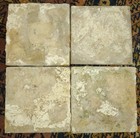 17th To 18th Century Portuguese Azulejos Tiles  Group Of 4 Set  Baroque Style