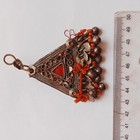 Rare Ancient Medieval Roman Amulet Silver Color Authentic Very Stunning