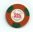 25 00 Chip From The Say When Casino Mcdermitt Nevada Key