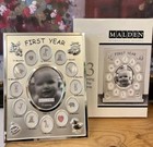 Malden International Designs Baby s First Year Collage Picture Frame - New  