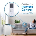 Black decker 12 000 Btu Portable Air Conditioner With 9 000 Btu Heating  4-in-1 