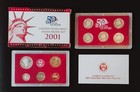 2001-s Us Mint Silver Proof Set 90  Silver Coa Ogp Box  10 Coins