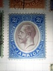 Jamaica Kg V 1912   36 Collection Page War Stamp Overprints 2 - High Value Used
