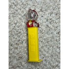 Vintage Hello Kitty Pez Dispenser Yellow Stem Clear Body Collectible