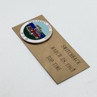 1965 Monterey Bay Pca Switchback Dashboard Plaque Top Time Award Emblem Badge