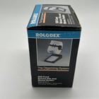 Vintage 1990 Rolodex R-501x Brand New In Box - Black - 1 3 4 x 3 1 4  Cards New