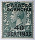 Travelstamps  Great Britain Offices In Morocco Stamps Scott  59  40c Op Mogh