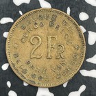 1946 Belgian Congo 2 Francs Lot f8123