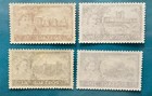 Gb 1955 Qe Ii Sg 536 - 539 Castles High Values Set  Mlh Cv   250