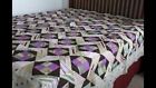 New Cotton Patchwork Queen Quilt Top  86  X 86   Flat Shipping   10