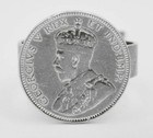 Georgivs V Coin Ring  925 Sterling Silver   New With Tag   