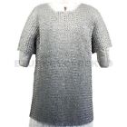 Museum Replica Chain Mail Armor Long Shirt And Coif