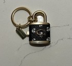 Coach F76451 Lock And Key Bag Charm Key Ring