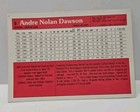 Original Autograph Of Andre Dawson Hof Of The Expos  Donruss Action As