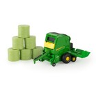 2024 New 1 64 Ertl John Deere Model 561r Round Baler W accumulator   Bales  nip 